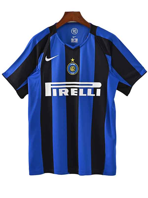 Inter milan home jersey mens retro shirt 2004-2005